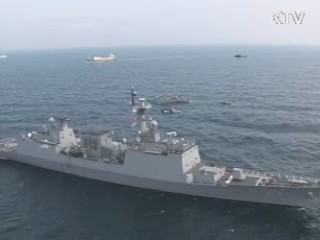 충무공 이순신함, 삼호 드림호 근접 추적