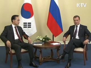 이 대통령, 연쇄 정상회담 'G20 외교 시작'
