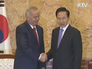 카리모프 우즈베키스탄 대통령 내일 방한