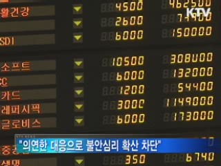 "금융시장 영향 미미···학습효과 충분"