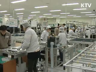 제조업 체감경기 2달 연속 호전