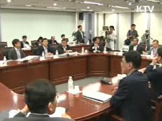 최시중 방통위원장 "미디어법 안돼도 종합편성채널 승인"