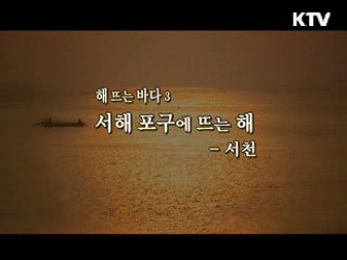 해 뜨는 바다 2. 서해 포구에 뜨는 해 - 서천 [대동문화도]