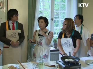 김 여사, 스웨덴 한인 입양인과 간담회