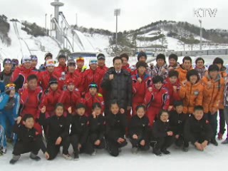 이 대통령 "강원도, 동계올림픽 메카 돼야"