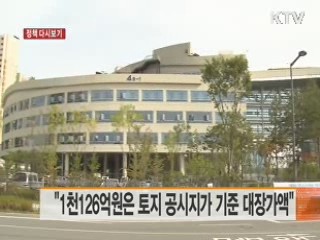 "1천126억원은 토지 공시지가 기준 대장가액" [정책 다시보기]