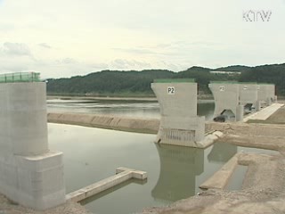 4대강 공사현장 태풍 대비 '이상무'