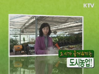 도시가 즐거워지는 도시농업! [정책9단 아줌마]