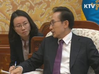 이 대통령 "北, 개방·비핵화에 중국 역할 해 달라"