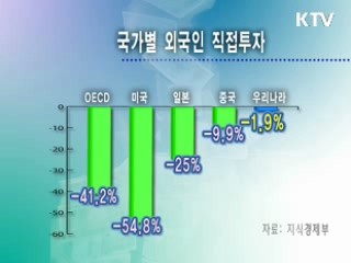올해 외국인직접투자 10년내 최대 전망