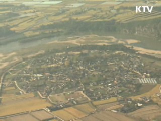 하늘에서 본 4대강…발목 잡힌 낙동강