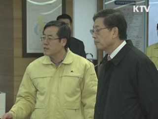 김 총리, 설연휴 구제역 근무자들 격려