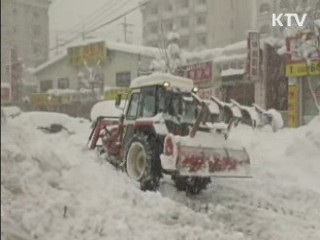 오후부터 찬 바람…영동 폭설