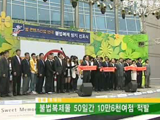 불법복제물 50일간 10만6천여점 적발 