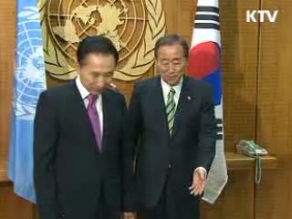 이 대통령 "기후변화 협상 타결에 적극 기여할 것"