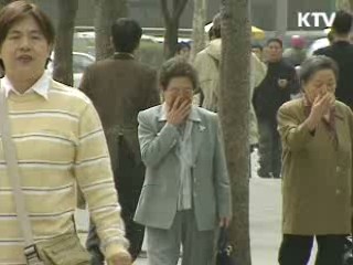 황사 심한 봄철, 결막염 급증