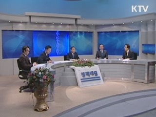 이재오 장관 "나라 살림위해 예산안 처리"