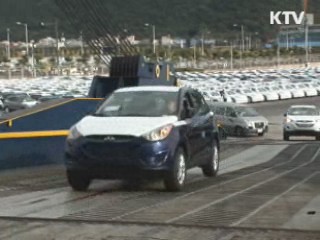 FTA 발효 이후 자동차 수출 급속 증가