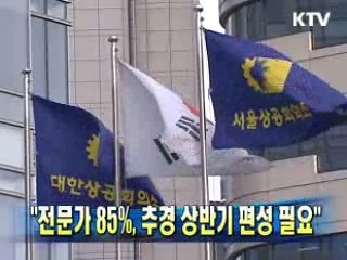 "전문가 85%, 추경 상반기 편성 필요"
