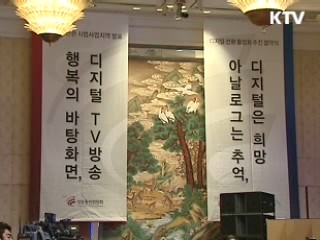 2010년 디지털 전환 시범사업 본격화