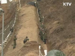 정운찬 총리, 25사단 GOP방문 격려