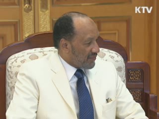 이 대통령, 함맘 아시아축구연맹 회장 접견
