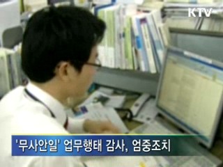 감사원, 일자리창출 대책 현장점검