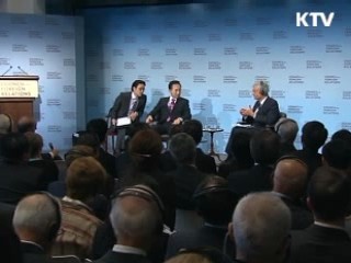 이 대통령 " 북핵, 6자회담 통한 일괄 타결해야"