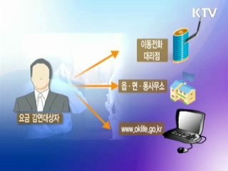 저소득층-장애인, 이동전화요금감면 신청 원스톱 해결 [생활공감]