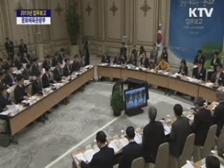 2013 업무보고 주요 정책- 문화체육관광부