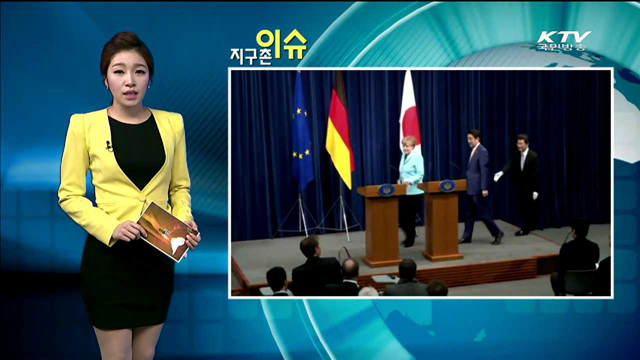 메르켈, 아베에 일침..."사죄가 화해의 전제"