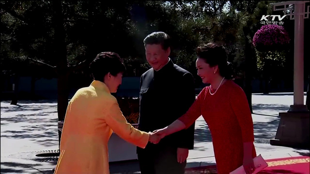 박 대통령, '전승절' 참석…오후 상하이 이동