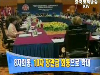 8자회동, 10자 장관급 회동으로 확대