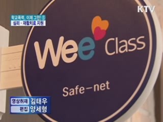 Wee센터, '학교폭력' 심리·재활치료 지원