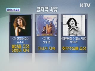 70년대 금지곡 콘서트 [캠퍼스 리포트]