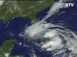 허리케인 '아이작' 상륙…65만 가구 정전