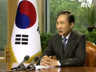 이 대통령 "다 함께 행복한 사회 만들 것"