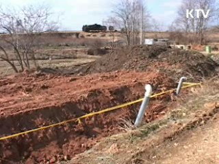 팔당호 인근 구제역 매몰지 침출수 폐수처리