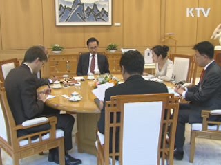 한러 정상회담…한반도 비핵화 논의