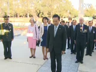 이 대통령, 한국전 참전기념비 참배