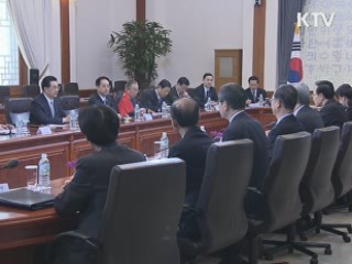 한중 정상 "北 장거리로켓 발사 포기해야"
