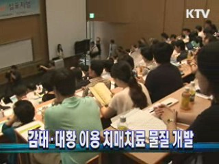 감태·대황 이용 치매치료  물질 개발