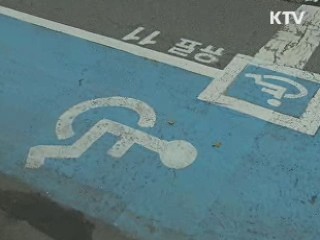 "노상주차장 최대 4% 장애인에 할당"