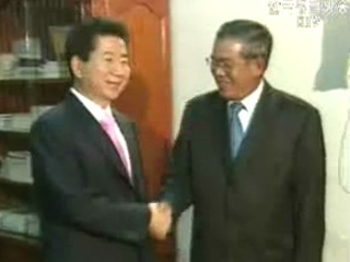 캄보디아 첫 국빈방문, 경제협력 구축