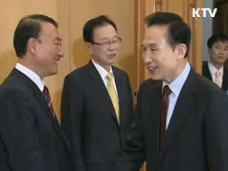 이 대통령 "추경, 일자리 만들기에 잘 활용해야"