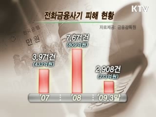 전화금융사기, 단계별 보완대책 마련