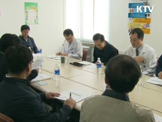 이 대통령, 신종플루 '거점병원' 방문