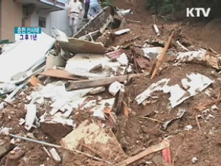 춘천 산사태, 그 후 1년