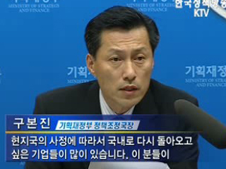 중소기업 활성화 대대적 지원