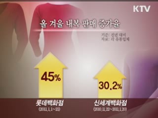 부활하는 내복 '3℃의 경제학'